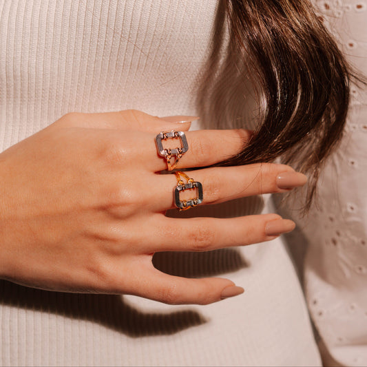 Asha Ring in Rose Gold