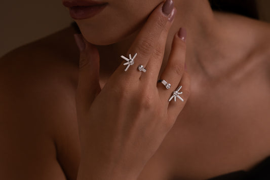Silver Sun Ring