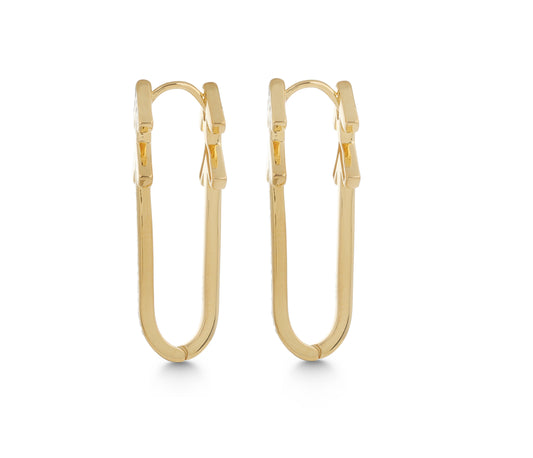 Gold Arrow Earrings